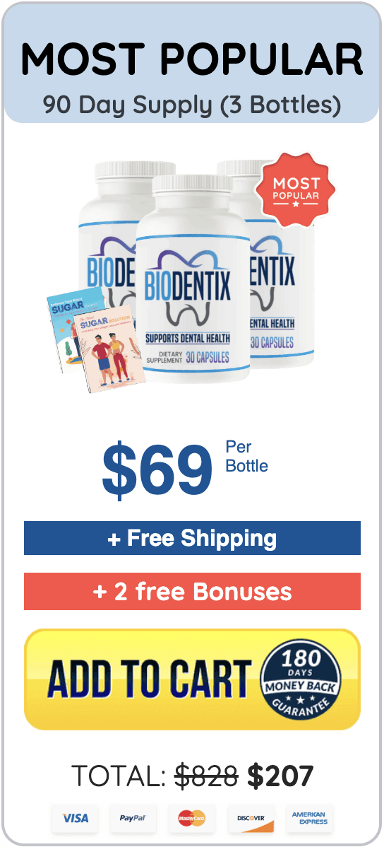 Biodentex three bottles order